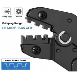 ZACISKARKA PRASKA DO KONEKTORÓW SAMOCHODOWYCH SN-48B 0,5-1,5 MM2