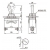 PRZELACZNIK 3 PIN METAL ON/ON 12-230V TS-302